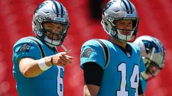 Baker Mayfield (left), Sam Darnold (right) - Carolina Panthers - NFL 2022