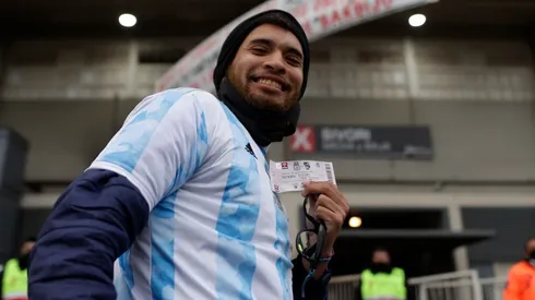 Argentina fan - FIFA World Cup Qatar 2022 CONMEBOL Qualifiers.