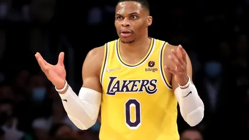 Russell Westbrook of the Los Angeles Lakers