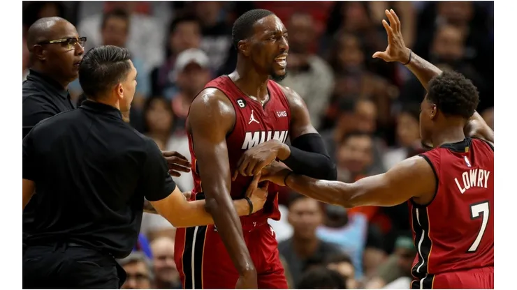 Bam Adebayo of the Miami Heat