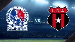 Olimpia vs Alajuelense.