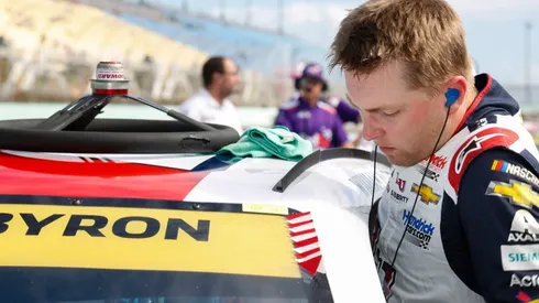 William Byron, poleman of the Dixie Vodka 400