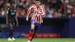Alvaro Morata in Atletico Madrid vs Club Brugge