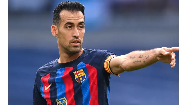 Sergio Busquets of Barcelona