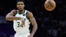 Giannis Antetokounmpo of the Milwaukee Bucks