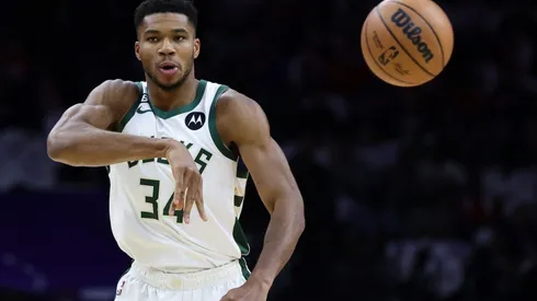 Giannis Antetokounmpo of the Milwaukee Bucks