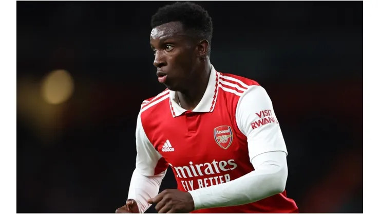Eddie Nketiah of Arsenal
