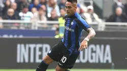 Lautaro Martínez in Inter against Salernitana