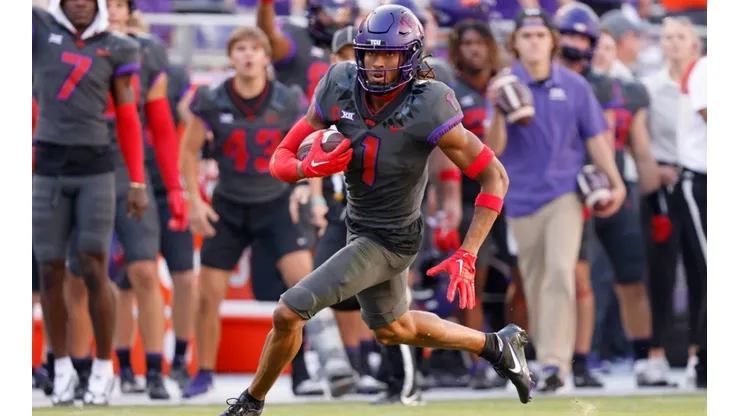 Quentin Johnston of TCU