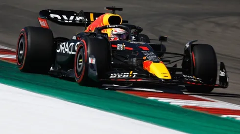 Max Verstappen during final practice of the F1 Grand Prix of USA