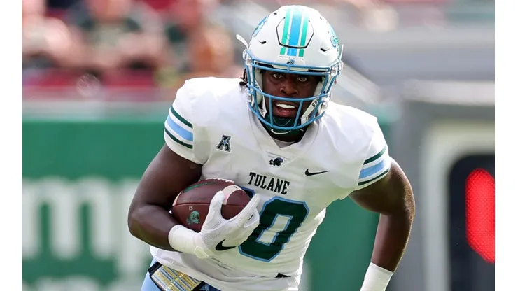 Tyrick James of the Tulane Green Wave