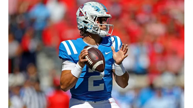Jaxson Dart of Ole Miss