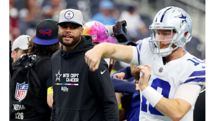 Dak Prescott and Cooper Rush - Dallas Cowboys - NFL 2022