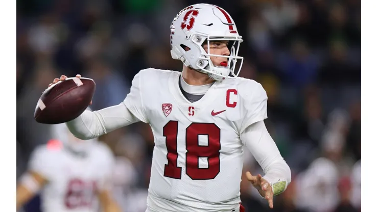 Tanner McKee of Stanford