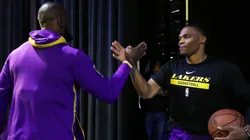 LeBron James and Russell Westbrook