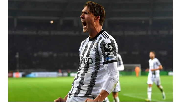 Dusan Vlahovic of Juventus
