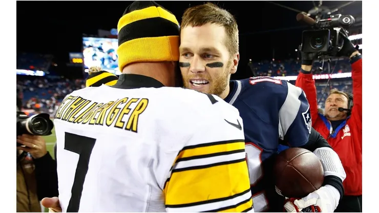 Ben Roethlisberger and Tom Brady