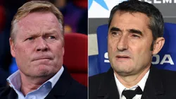 Ronald Koeman and Ernesto Valverde