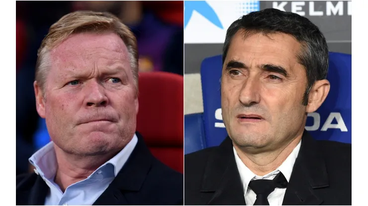 Ronald Koeman and Ernesto Valverde