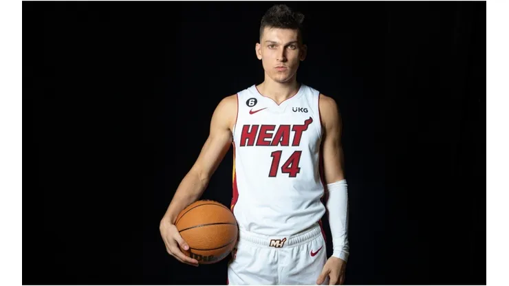 Tyler Herro of the Miami Heat