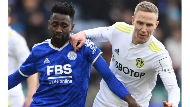 Wilfred Ndidi of Leicester and Adam Forshaw of Leeds