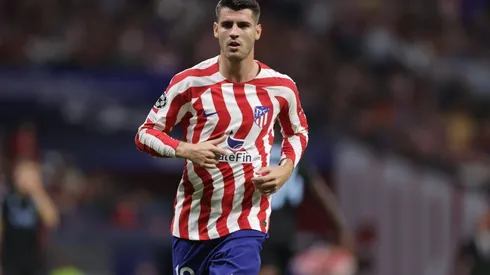 Alvaro Morata of Atletico de Madrid