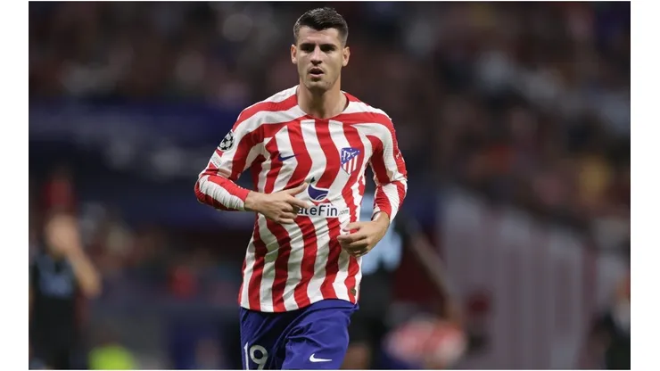 Alvaro Morata of Atletico de Madrid