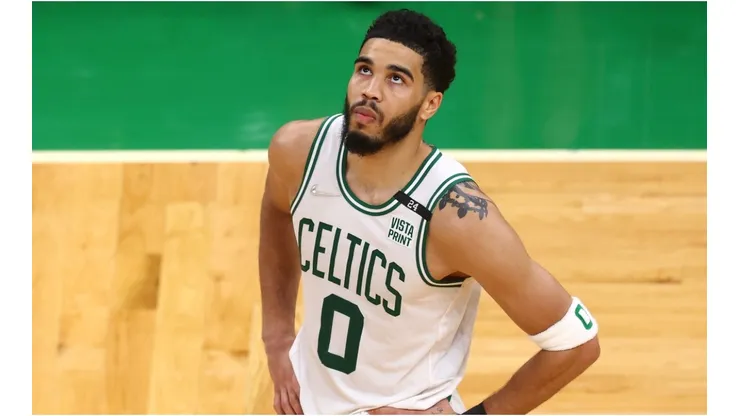 Jayson Tatum of the Boston Celtics