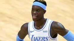 Dennis Schroder of the Los Angeles Lakers
