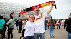 Germany fans during the 2022 UEFA Nations League.