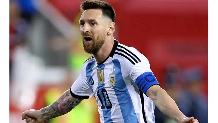 Lionel Messi of Argentina