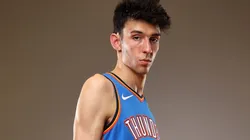 Chet Holmgren of the Oklahoma City Thunder