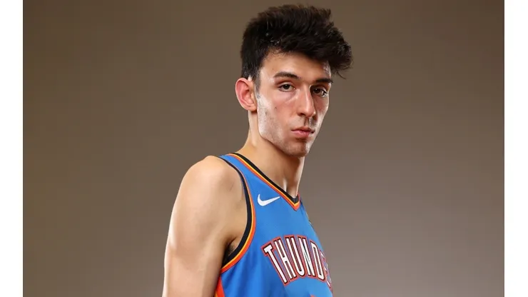 Chet Holmgren of the Oklahoma City Thunder