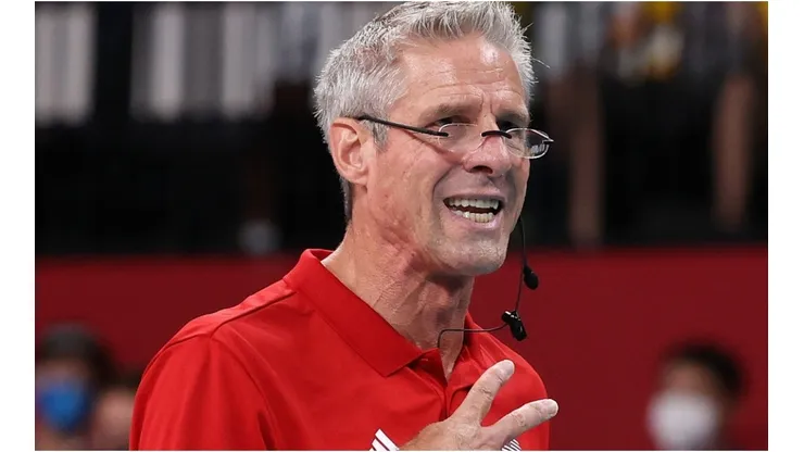 Head Coach Karch Kiraly of Team United States
