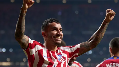 Angel Correa of Atletico Madrid.