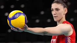 Tijana Boskovic of Team Serbia