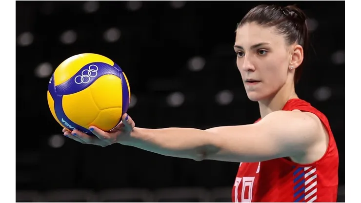 Tijana Boskovic of Team Serbia
