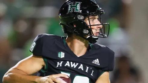 Joey Yellen of the Hawaii Rainbow Warriors