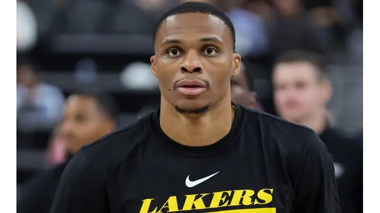 Russell Westbrook of the Los Angeles Lakers