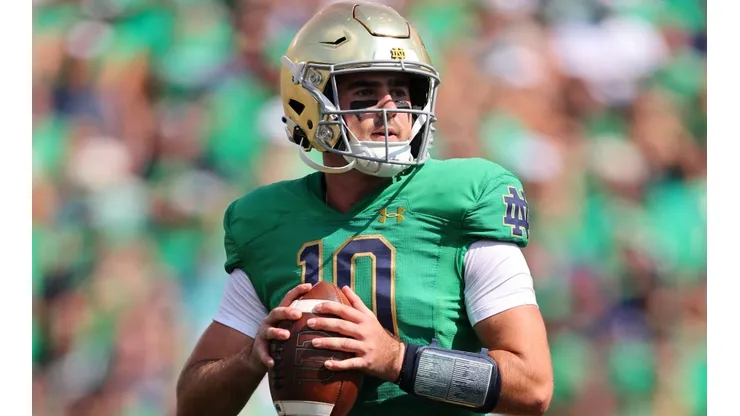 Drew Pyne of Notre Dame