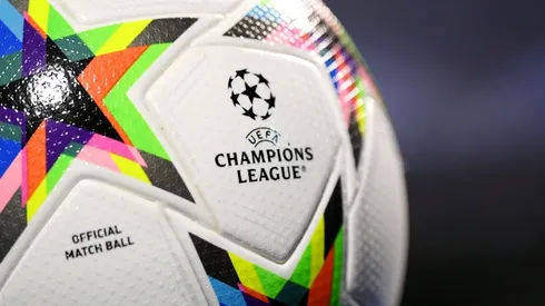 The UEFA Champions League official match ball for the 2022-23 season.