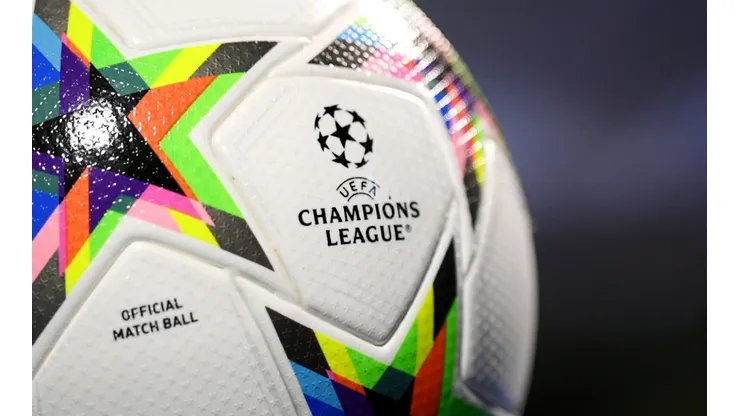 The UEFA Champions League official match ball for the 2022-23 season.