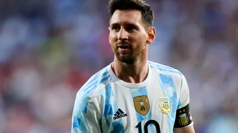 Lionel Messi of Argentina