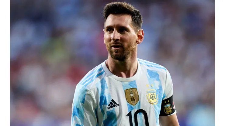 Lionel Messi of Argentina
