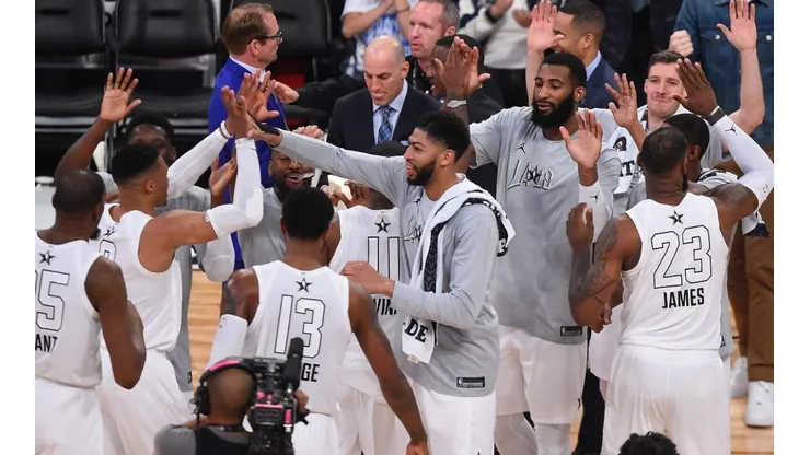 Team LeBron of 2018 NBA All-Star Game
