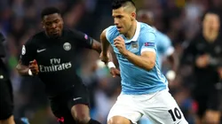 Sergio Kun Aguero when he played for Man City.