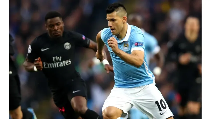 Sergio Kun Aguero when he played for Man City.
