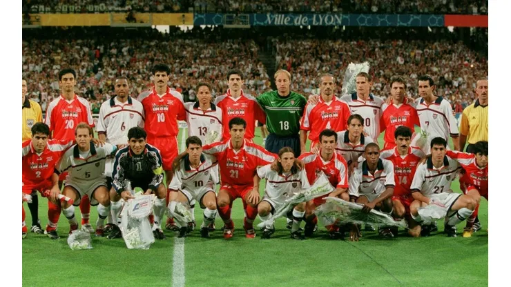 USA vs Iran in France 98