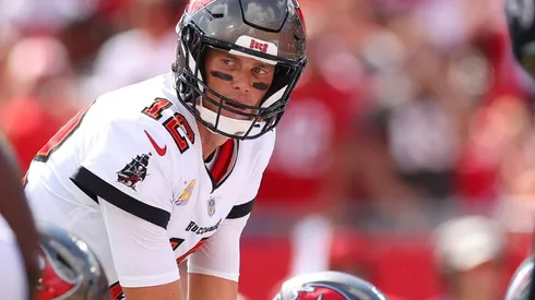 Tom Brady vs Falcons during a Week 5 NFL 2022 game