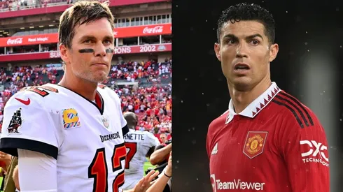 Tom Brady (left), Cristiano Ronaldo (right).